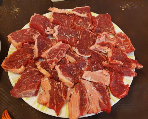 Imagen de Carne a la piedra