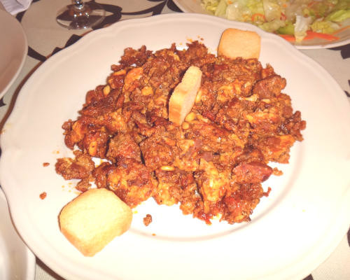 Imagen de Revuelto de morcilla